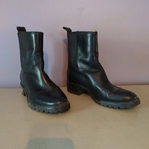 Cole Haan waterproof moto rugged ankle boots